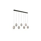 Artcraft AC6957SM Vega 35W Black LED Pendant