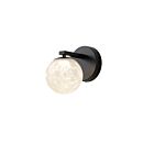 Artcraft AC6961BK Forma 1-Light 6W Black LED Bathroom Vanity Light