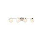 Artcraft AC6964BN Forma 4-Lights 96W Brushed Nickel LED Bathroom Vanity Light