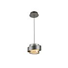 Artcraft AC6980GR Axis 1-Light 10W Graphite LED Pendant