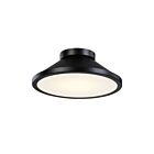 Artcraft AC7021BK Lucida 16W Black LED Flush Mount