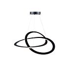 Artcraft Wave AC7077BK 45W Black Chandelier