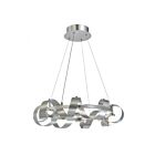 Artcraft Rolling Hills AC7210BA 8-Lights Brushed Aluminum 24W Chandelier