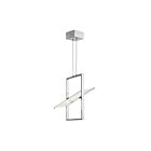 Artcraft Palo Alto AC7611CH 1-Light Chrome 14W Pendant