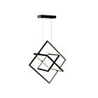 Artcraft Graymar AC7627BK 24W Black LED Pendant