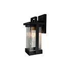 Artcraft Port Charlotte AC8021BK Mattte Black Outdoor Wall Light