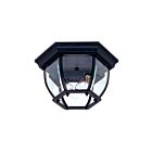 Artcraft Classico AC8096BK 2 Lights Black 60W Outdoor Ceiling Light