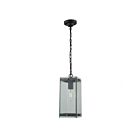 Artcraft Bradgate AC8135BK 1 Light Black 60W Outdoor Pendant