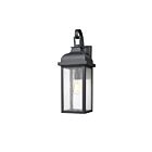 Artcraft AC8180BK Madrid Black Wall Sconce