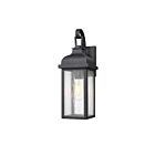 Artcraft AC8181BK Madrid Black Wall Sconce