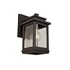 Artcraft Freemont AC8190ORB Black Outdoor Wall Light