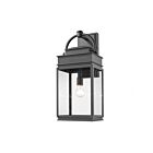 Artcraft Fulton AC8240BK Black Harvest Brass Outdoor Wall Light