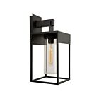 Artcraft Weybridge AC8271BK Black Outdoor Wall Light