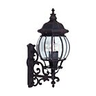 Artcraft Classico AC8490WH Black Outdoor Wall Light
