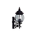 Artcraft Classico AC8490WH Black Outdoor Wall Light