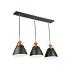 Artcraft Tote SC13324BK 3-Lights 180W Black Pendant