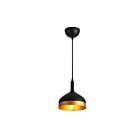 Artcraft Dash SC13351BK 1-Light 100W Black Pendant