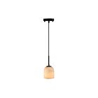 Artcraft SC13371BB Crema 60W Black and Brushed Brass Pendant