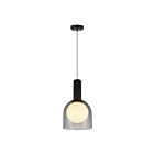 Artcraft SC13380BK Juna 1-Light 60W Black Pendant