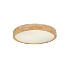 Artika 15FM-WO Wood Dryad Wood LED Flush Mount
