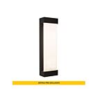 Artika 17OUT-GL-PMB Black 20W Glacier Pro LED Outdoor Wall Light