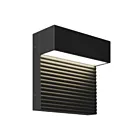 Artika 6OUT-DS-MB171DD10-J 12W LED Outdoor Matte Black Wall Sconce