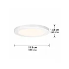 Artika 9FLPR-SP3-WHJ-12PK 18W White LED Flush Mount