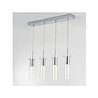 Artika AMP59-RN 4-Lights 140W Chrome Pendant