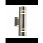 Artika Voltz AMP74 2-Lights Silver 150W Outdoor Wall Light