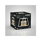 Artika CAR15-WT White And Gold Carter Square Chandelier