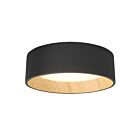 Artika FM-ALC-HD2WD Matte Black 25W LED Flush Mount