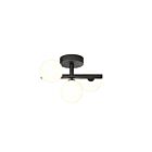 Artika FM-BLC-BL 15W Matte Black LED Flush Mount CCT Selectable