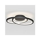 Artika FM-SA-BL 15W Matte Black LED Flush Mount CCT Selectable