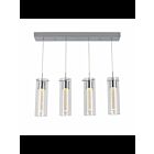 Artika Essence OME59B-HD2 4-Lights Chrome 104W LED Pendant