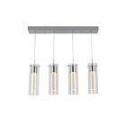Artika Essence OME59B-HD2 4-Lights Chrome 104W LED Pendant