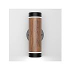 Artika OUT-C7LC-WD C7 Matte Black/Painted Wood 25W LED Outdoor Light