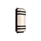 Artika Glowbox OUT-G3BL-RN Black 13W LED Outdoor Wall Light