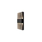 Artika OUT-MB-HD2BL MAZZA BUBBLE 12W Matte Black LED Outdoor Wall Scones