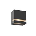 Artika OUT-VS-MB Black 18W Valor Square LED Indoor/Outdoor Wall Light