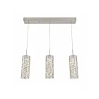 Artika Crystal Nest PDT-3CN 3-Lights Chrome 16W LED Pendant