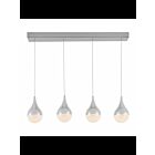Artika Glitzer PDT-4GL-RN 4-Lights Chrome 24W LED Pendant