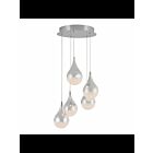 Artika Glitzer PDT-5GL-RN 5-Lights Chrome 30W LED Pendant