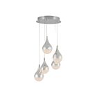 Artika Glitzer PDT-5GL-RN 5-Lights Chrome 30W LED Pendant
