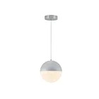 Artika PDT1-SB-HD1 1-Light Chrome Sparkle LED Pendant