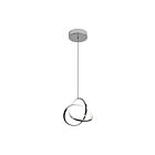 Artika PDT1-ZEC-CR 1-Light Chrome 12W Zephyr LED Pendant