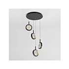 Artika PDT4-AVC-BL 22W Black/Chrome LED Pendant CCT Selectable