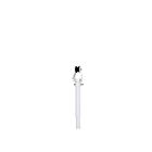 Banvil DRAD-18-WH 18" White Downrod