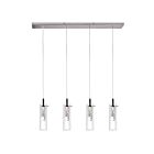Bazz p14531crled Series Glam 4 lights 80W Chrome Rod pendant