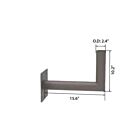 Beyond LED 1560158 Bronze Right Angle 90° Wall Mount Tenon