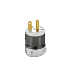 Leviton 5466-C Black Plug-N6-20P